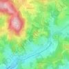 Mappa topografica Kogelberg, altitudine, rilievo