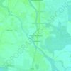 Mappa topografica Chinna Echankuzhi, altitudine, rilievo