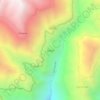Mappa topografica Caymo, altitudine, rilievo