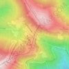 Mappa topografica Weinebene, altitudine, rilievo