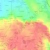 Mappa topografica Le Grand Val, altitudine, rilievo