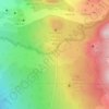 Mappa topografica Mirador de los Poleos, altitudine, rilievo
