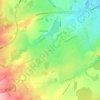 Mappa topografica Sault, altitudine, rilievo