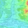 Mappa topografica Speikern, altitudine, rilievo