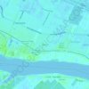 Mappa topografica Meraux, altitudine, rilievo