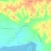 Mappa topografica Dahlgrens Corner, altitudine, rilievo