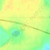 Mappa topografica Washburn, altitudine, rilievo