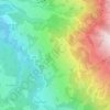 Mappa topografica Oberwindau, altitudine, rilievo