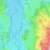 Mappa topografica Altstädten, altitudine, rilievo
