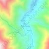 Mappa topografica San Félix, altitudine, rilievo