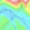 Mappa topografica Tarabamba, altitudine, rilievo
