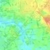 Mappa topografica Le Pérou, altitudine, rilievo