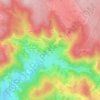 Mappa topografica Biere, altitudine, rilievo