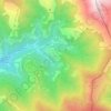 Mappa topografica Certara, altitudine, rilievo