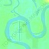 Mappa topografica McGrath, altitudine, rilievo