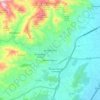 Mappa topografica La Vall d'Uixó, altitudine, rilievo