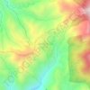 Mappa topografica Llanos de San José, altitudine, rilievo