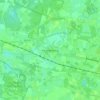Mappa topografica Kranenburg, altitudine, rilievo