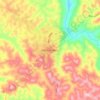 Mappa topografica Mettu / Metu, altitudine, rilievo