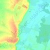 Mappa topografica Berry, altitudine, rilievo