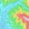 Mappa topografica Hintergumitsch, altitudine, rilievo