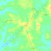 Mappa topografica Necaise, altitudine, rilievo