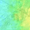 Mappa topografica Engelse Schans, altitudine, rilievo