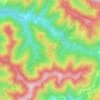 Mappa topografica Busco, altitudine, rilievo