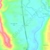 Mappa topografica Santa Inés, altitudine, rilievo