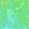 Mappa topografica Lotissement de Pieresse, altitudine, rilievo