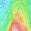 Mappa topografica Losego, altitudine, rilievo