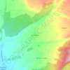 Mappa topografica San Ramon, altitudine, rilievo