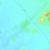 Mappa topografica Umaria Pan, altitudine, rilievo