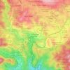 Mappa topografica Ejido Benito Juárez, altitudine, rilievo
