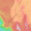 Mappa topografica Agumbe, altitudine, rilievo