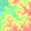 Mappa topografica Lower Hopewell, altitudine, rilievo