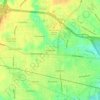 Mappa topografica Woodridge, altitudine, rilievo
