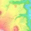 Mappa topografica Fontanette, altitudine, rilievo