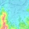 Mappa topografica 白沙村, altitudine, rilievo