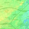 Mappa topografica Ringkofen, altitudine, rilievo