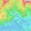 Mappa topografica 潭頂新村, altitudine, rilievo