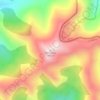 Mappa topografica Miravalles, altitudine, rilievo