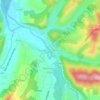 Mappa topografica Tardets-Sorholus, altitudine, rilievo