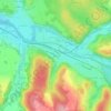 Mappa topografica Basses, altitudine, rilievo