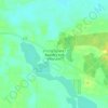 Mappa topografica Beardy's and Okemasis', altitudine, rilievo