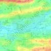 Mappa topografica La Basse Cour, altitudine, rilievo