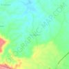 Mappa topografica San Agustin, altitudine, rilievo