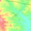 Mappa topografica Torres de Montes, altitudine, rilievo