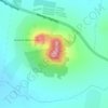 Mappa topografica Gowrie Mountain, altitudine, rilievo