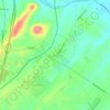 Mappa topografica Weyers Cave, altitudine, rilievo
